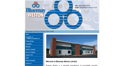 Desktop Screenshot of bluemayweston.co.uk